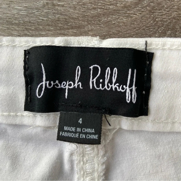 Joseph Ribkoff Embroidered Leg Jean - Picture 11 of 15